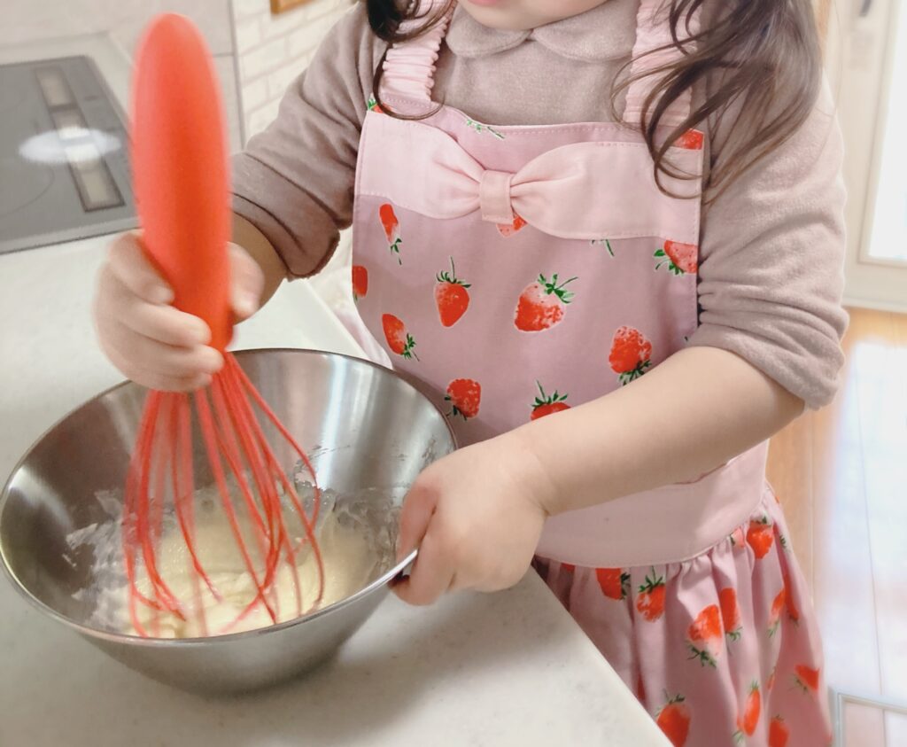 子どものお菓子づくり